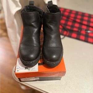 Sincerely Jules Kids Black Ankle Boots